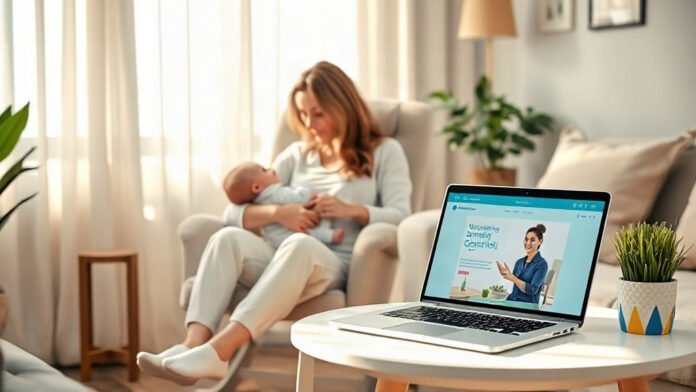 Online Nursing Calls Help Mothers Breastfeed